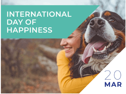 International day of happiness – How pets contribute to our Mental Wellbeing